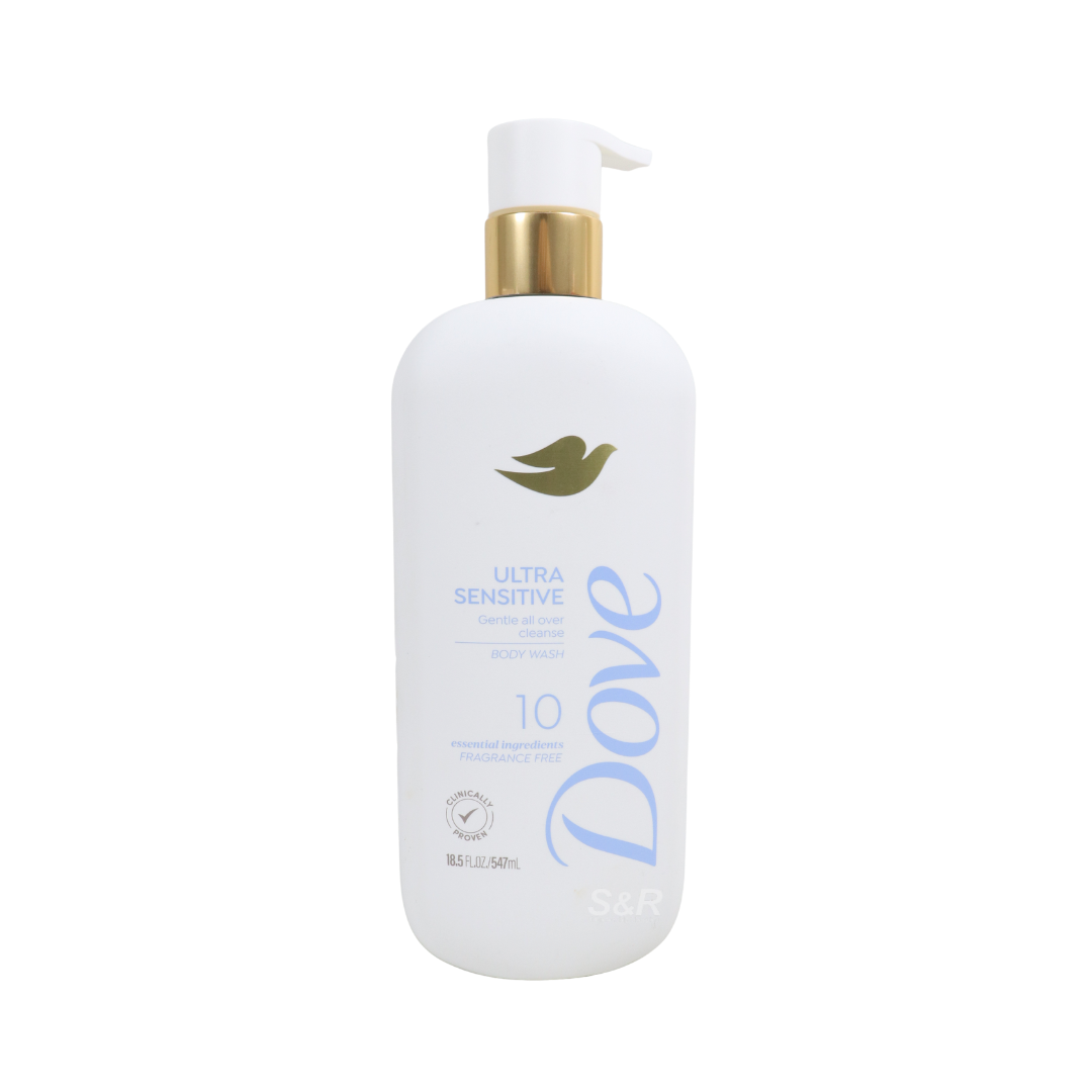 Dove Ultra Sensitive Body Wash 547mL
